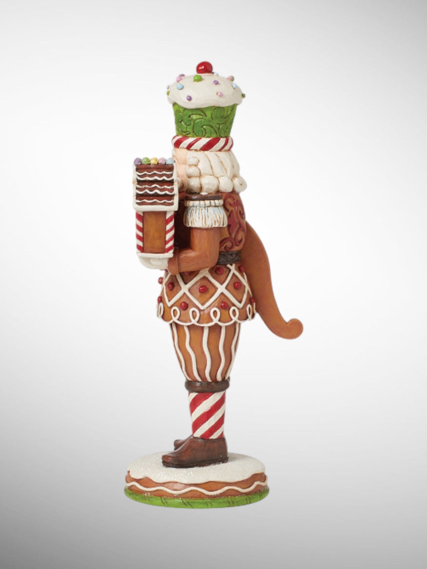 Jim Shore Gingerbread Christmas - Let's Get Crackin Nutcracker Figurine